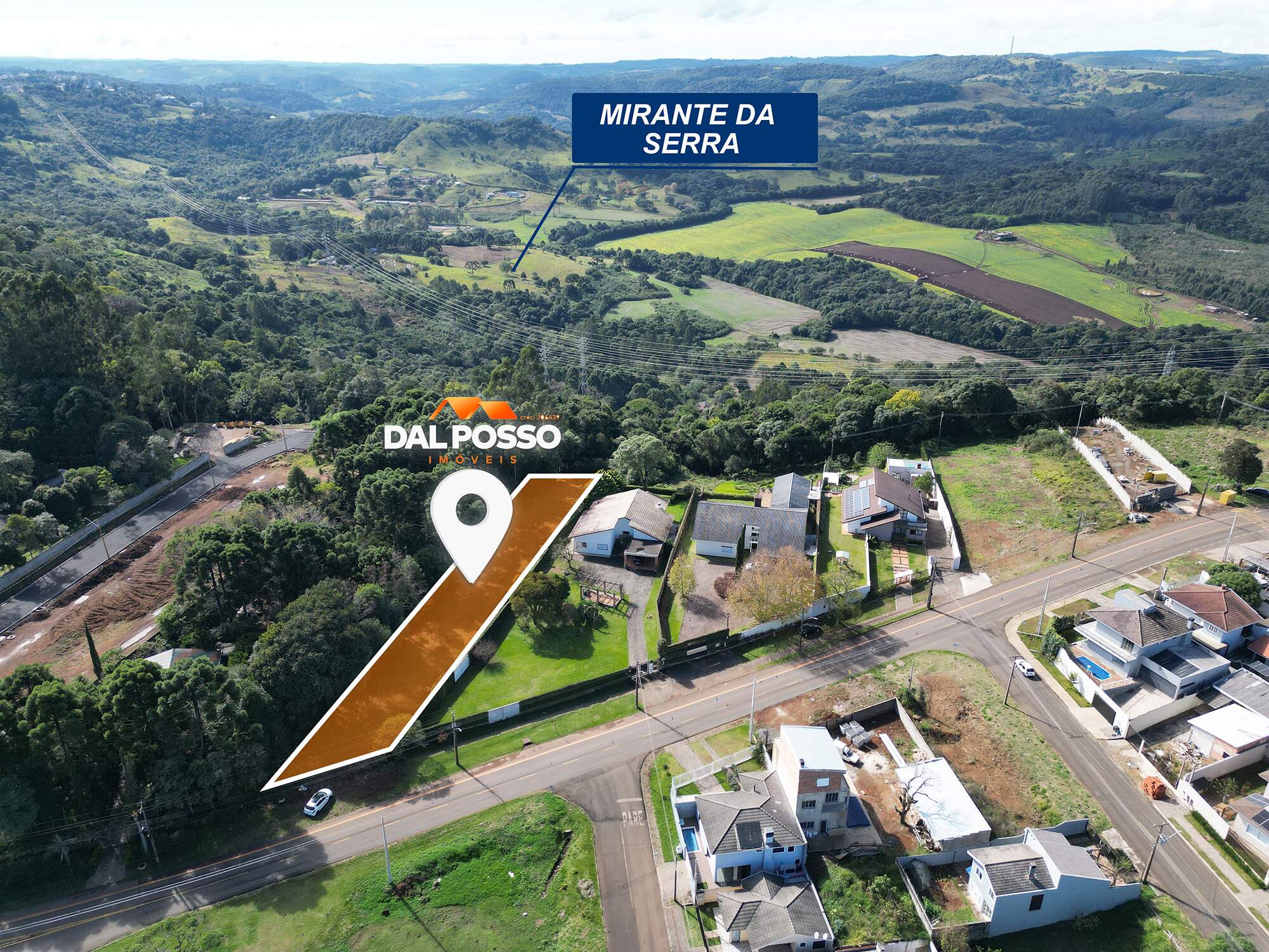 TERRENO à venda no MIRANTE DA SERRA: 