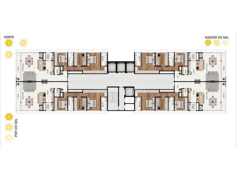 APARTAMENTO à venda no CIDADE DOS LAGOS: 