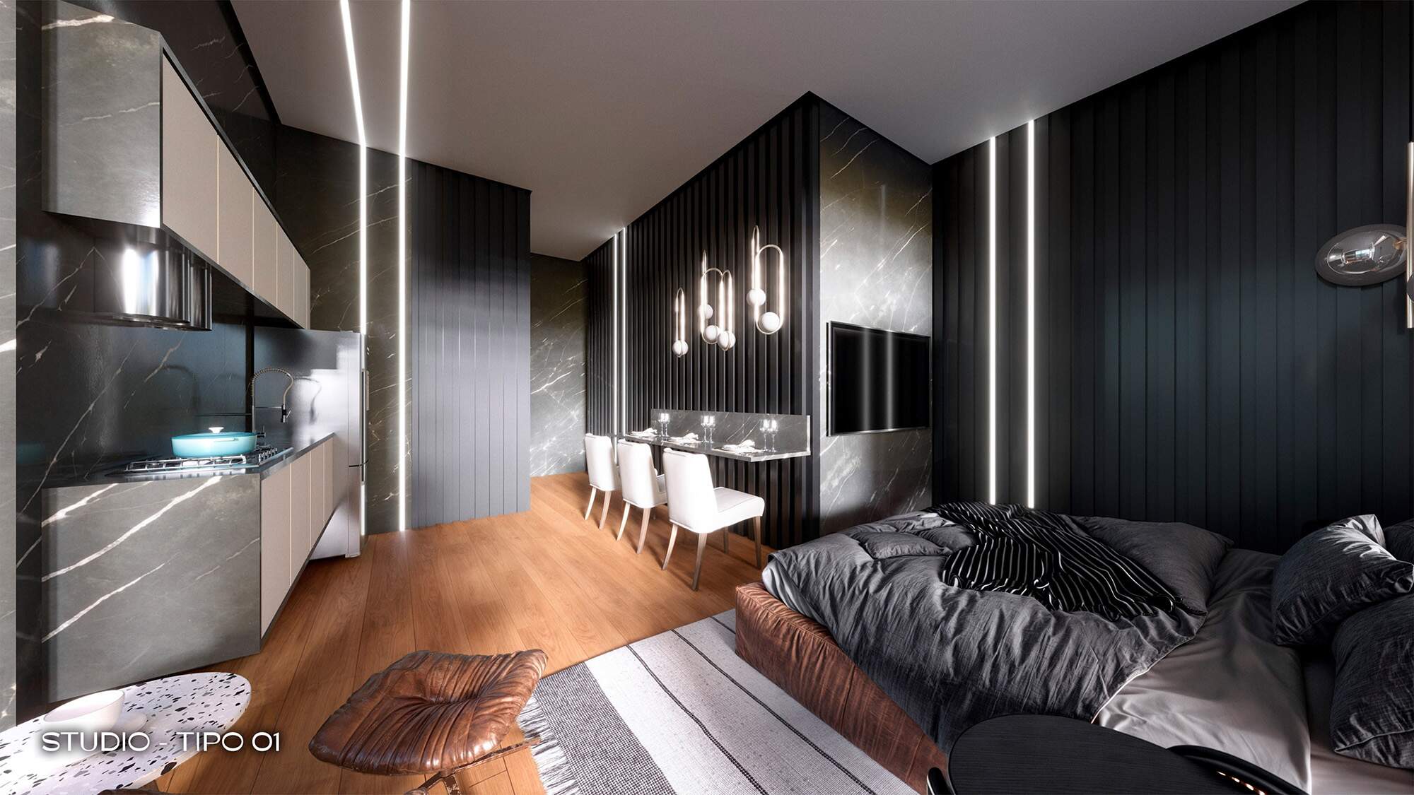 APARTAMENTO à venda no Santa Cruz: 