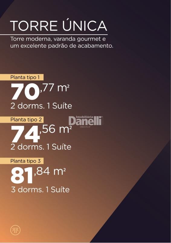Apartamento à venda no Loteamento Residencial e Comercial Bosque Flamboyant: 