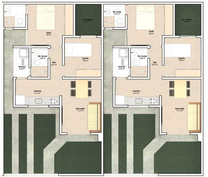 Casa à venda no Jardim Progresso: 