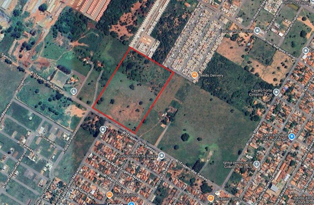 Área à venda no Santa Luzia: 