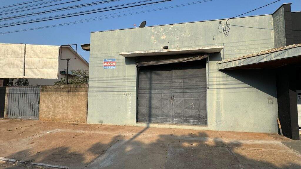 Barracão para aluguel no Centro: 
