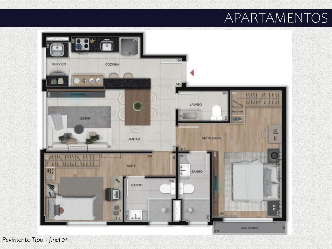 Apartamento, 2 quartos, 67 m² - Foto 21