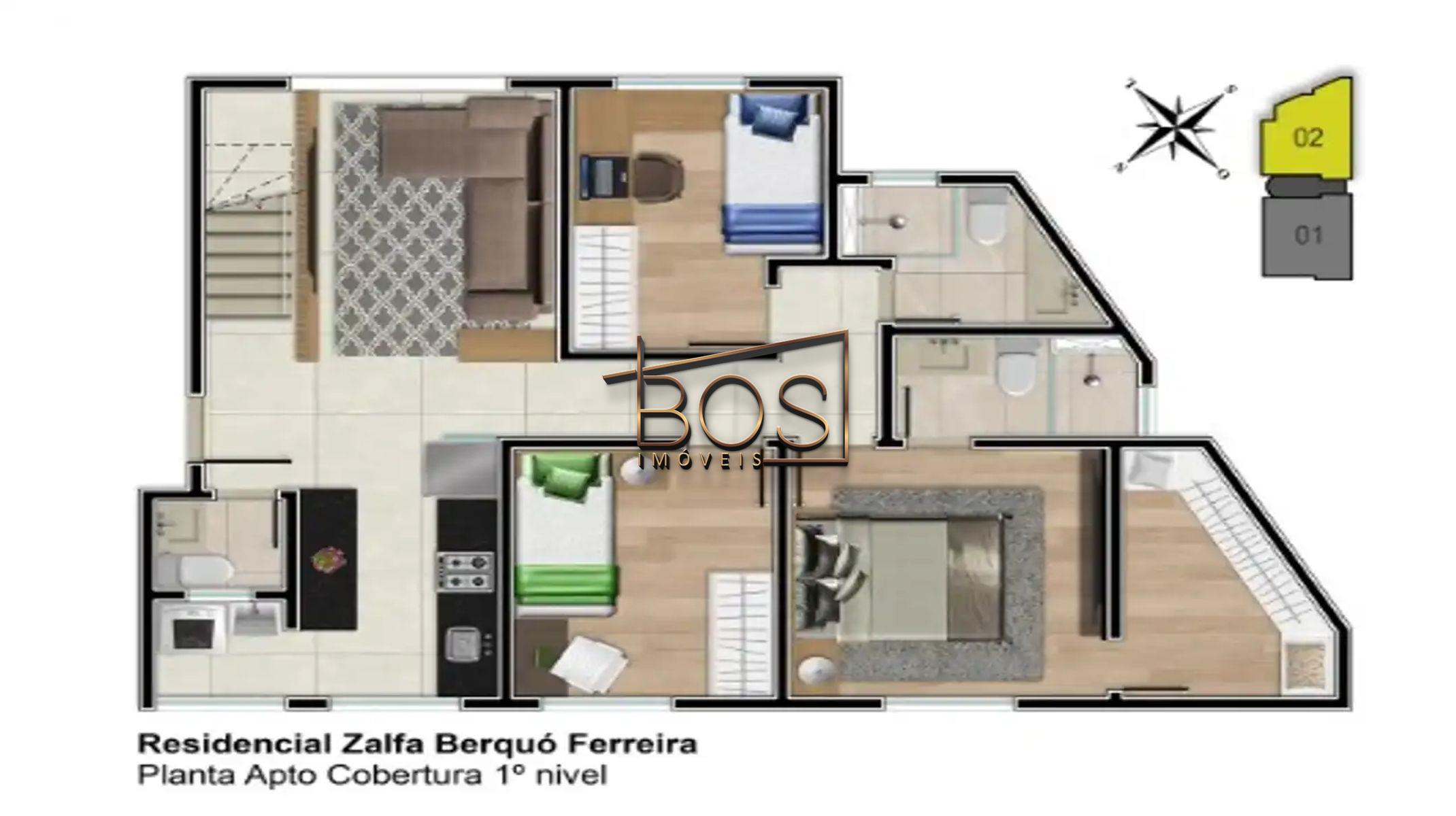 Apartamento, 2 quartos, 66 m² - Foto 11