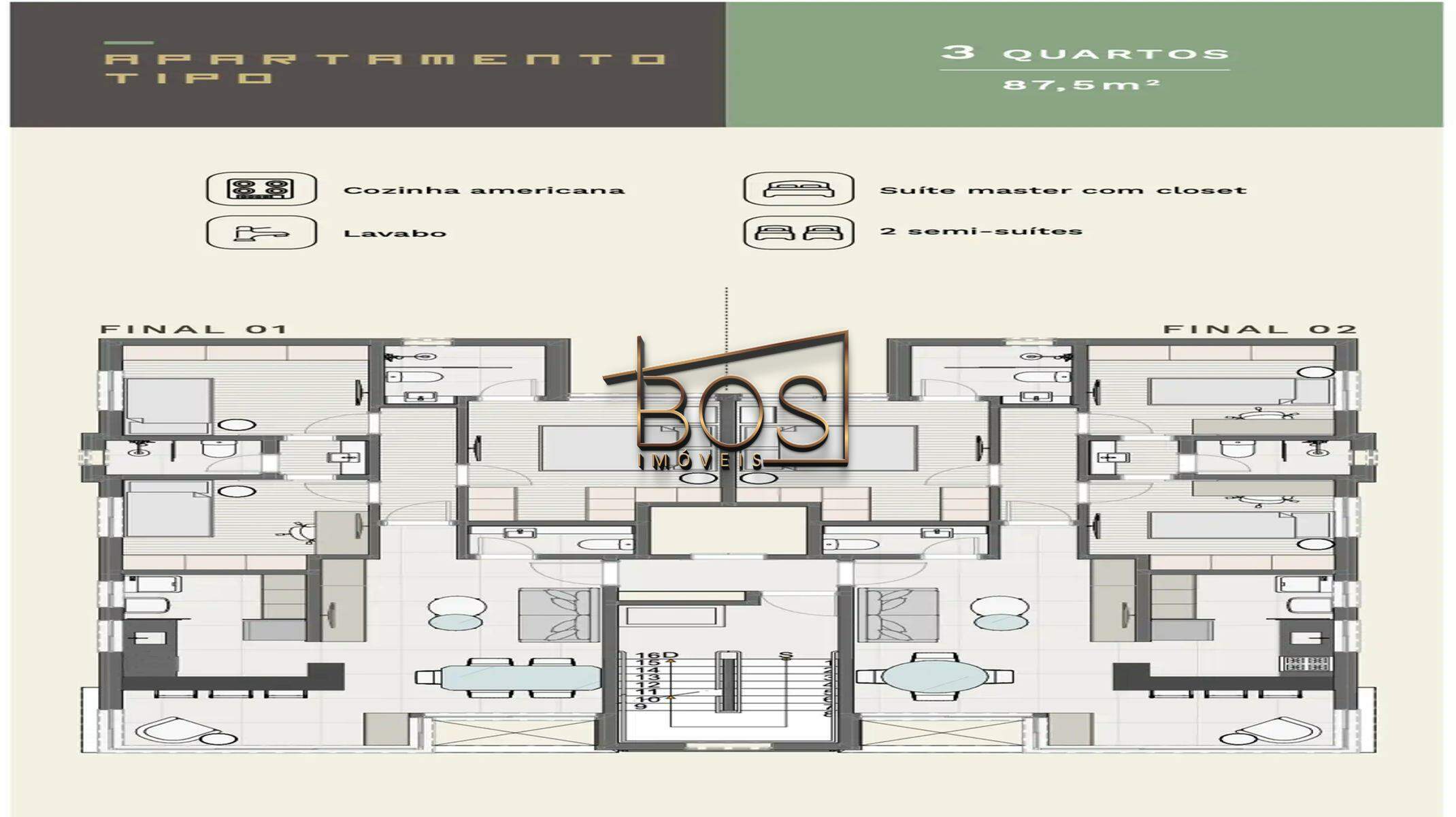 Apartamento, 3 quartos, 87 m² - Foto 6