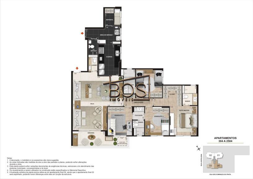 Apartamento, 4 quartos, 143 m² - Foto 20