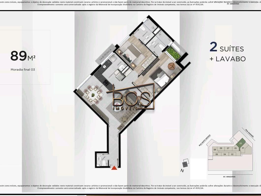 Apartamento, 2 quartos, 90 m² - Foto 10