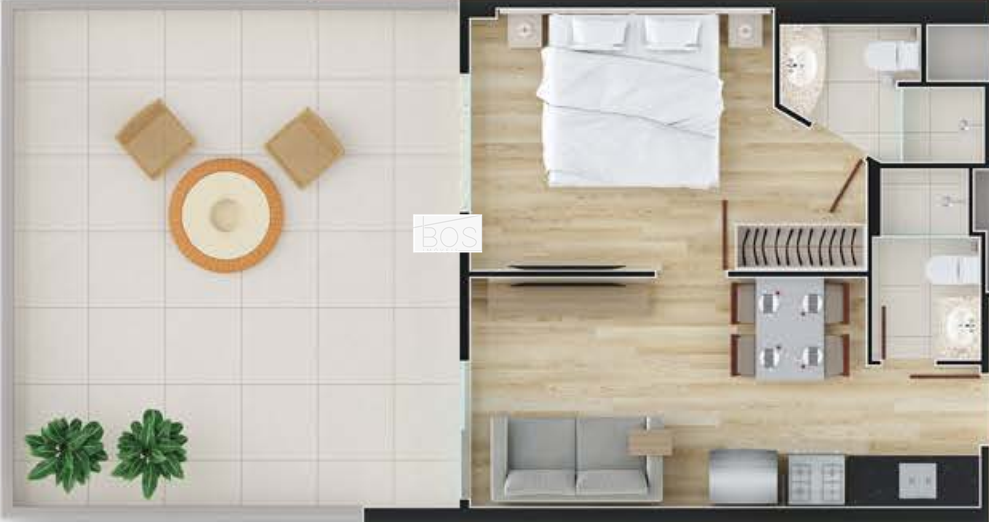 Apartamento, 1 quarto, 70 m² - Foto 11