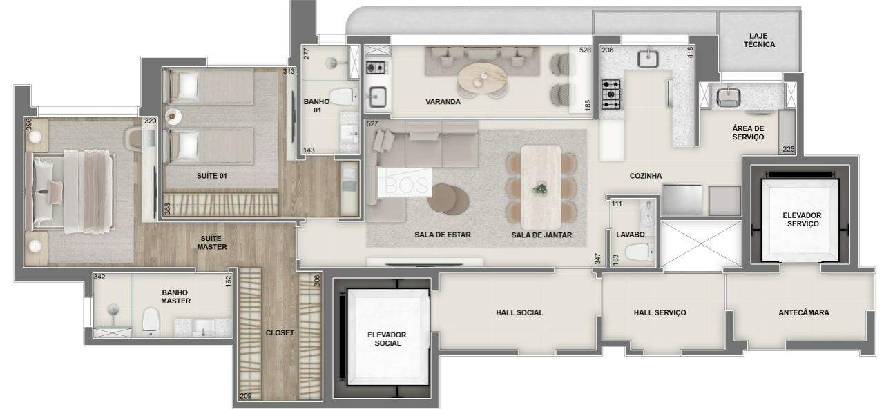 Apartamento, 2 quartos, 104 m² - Foto 4