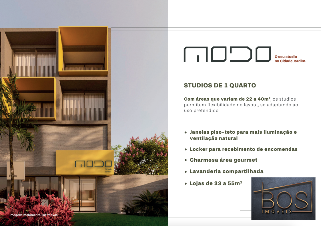 Kitnet-Studio, 37 m² - Foto 3