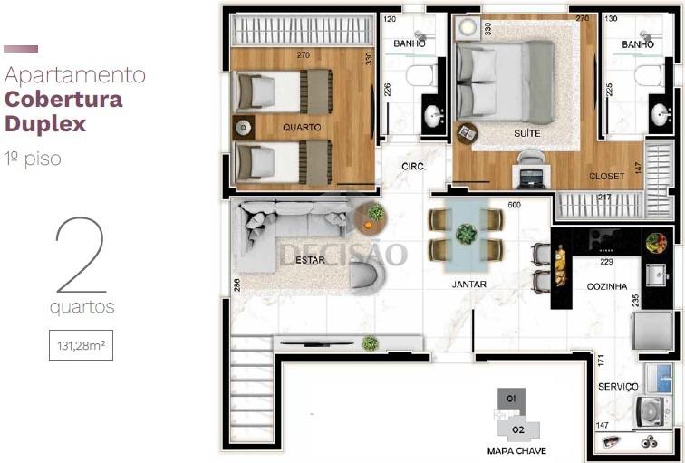 Apartamento 2 Quartos à venda no Buritis: 