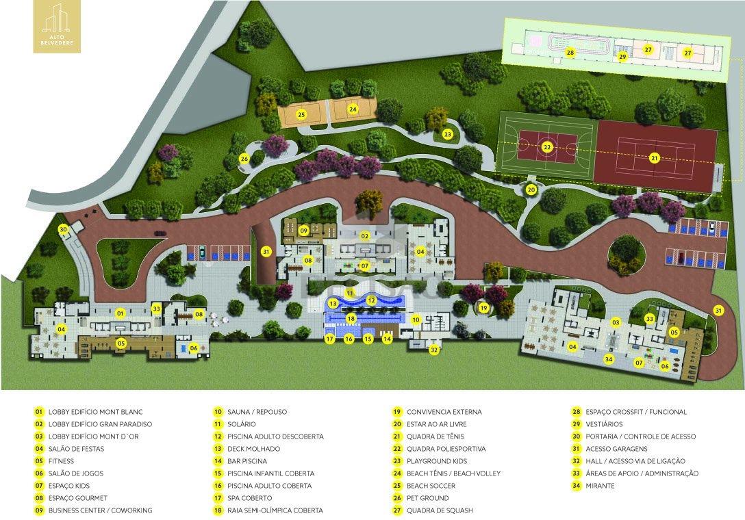 Apartamento 4 Quartos à venda no Vila da Serra: 