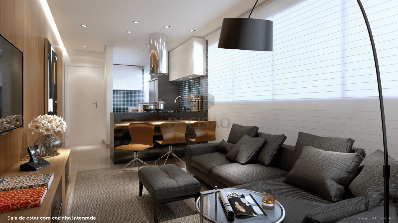 Apartamento 1 Quarto à venda no Barro Preto: 