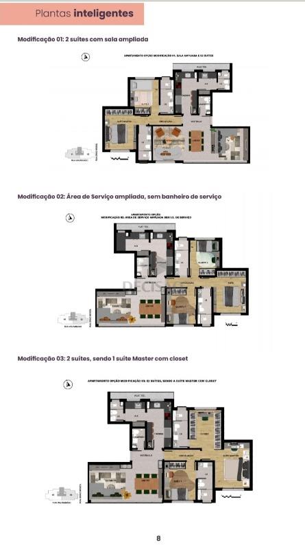Apartamento 3 Quartos à venda no Sion: 