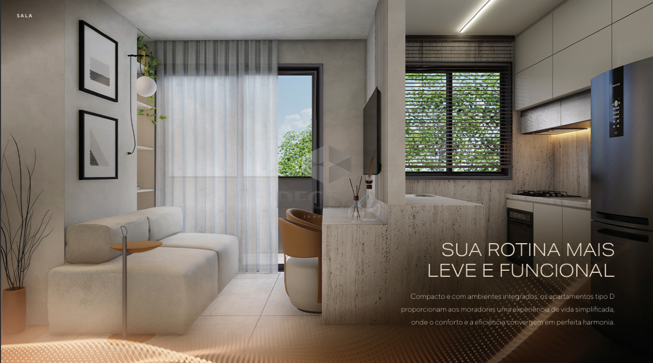 Apartamento 1 Quarto à venda no Funcionarios: 