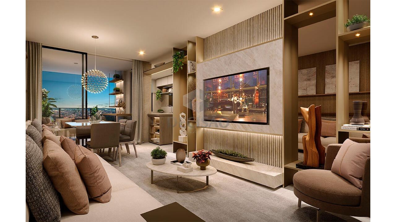 Apartamento 1 Quarto à venda no Vila da Serra: 