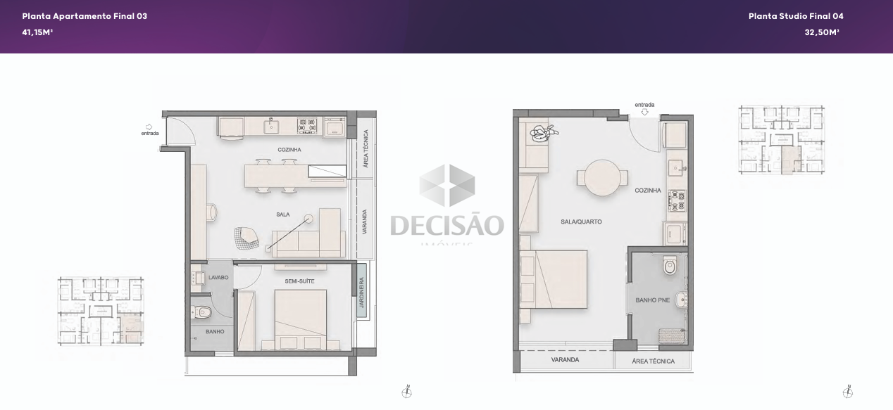 Apartamento 1 Quarto à venda no Nova Granada: 
