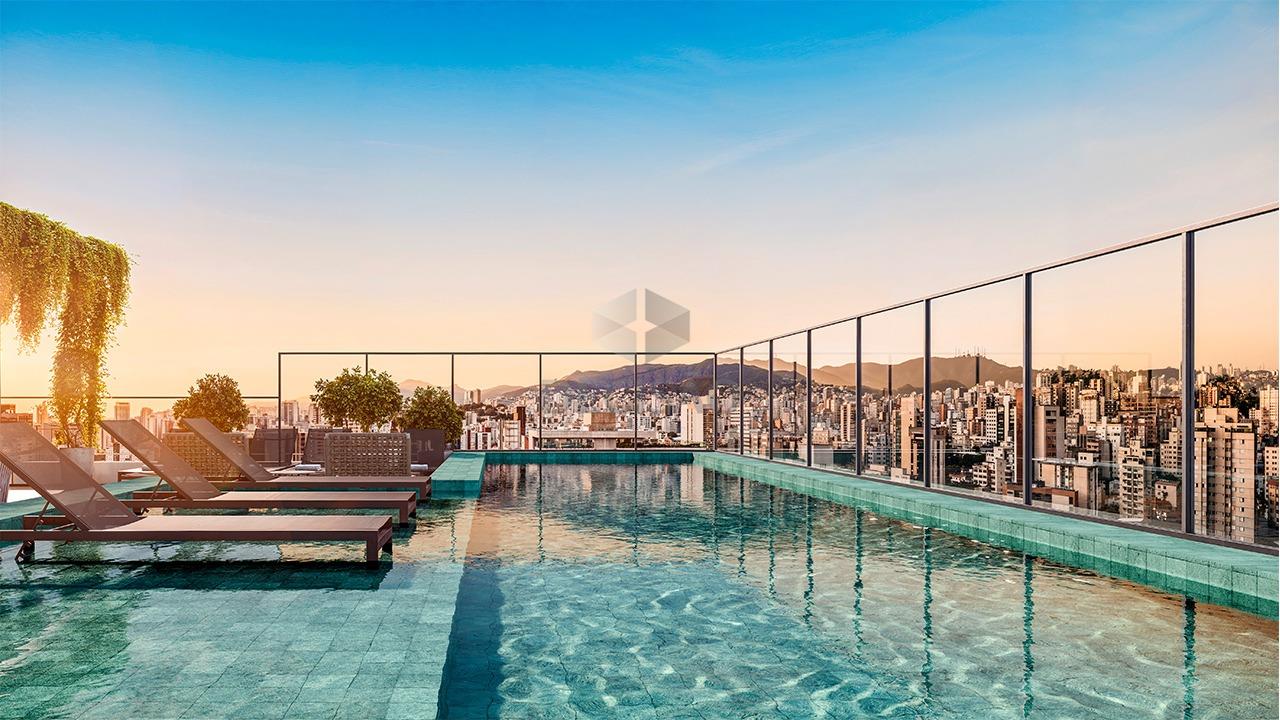 Apartamento 1 Quarto à venda no Savassi: 