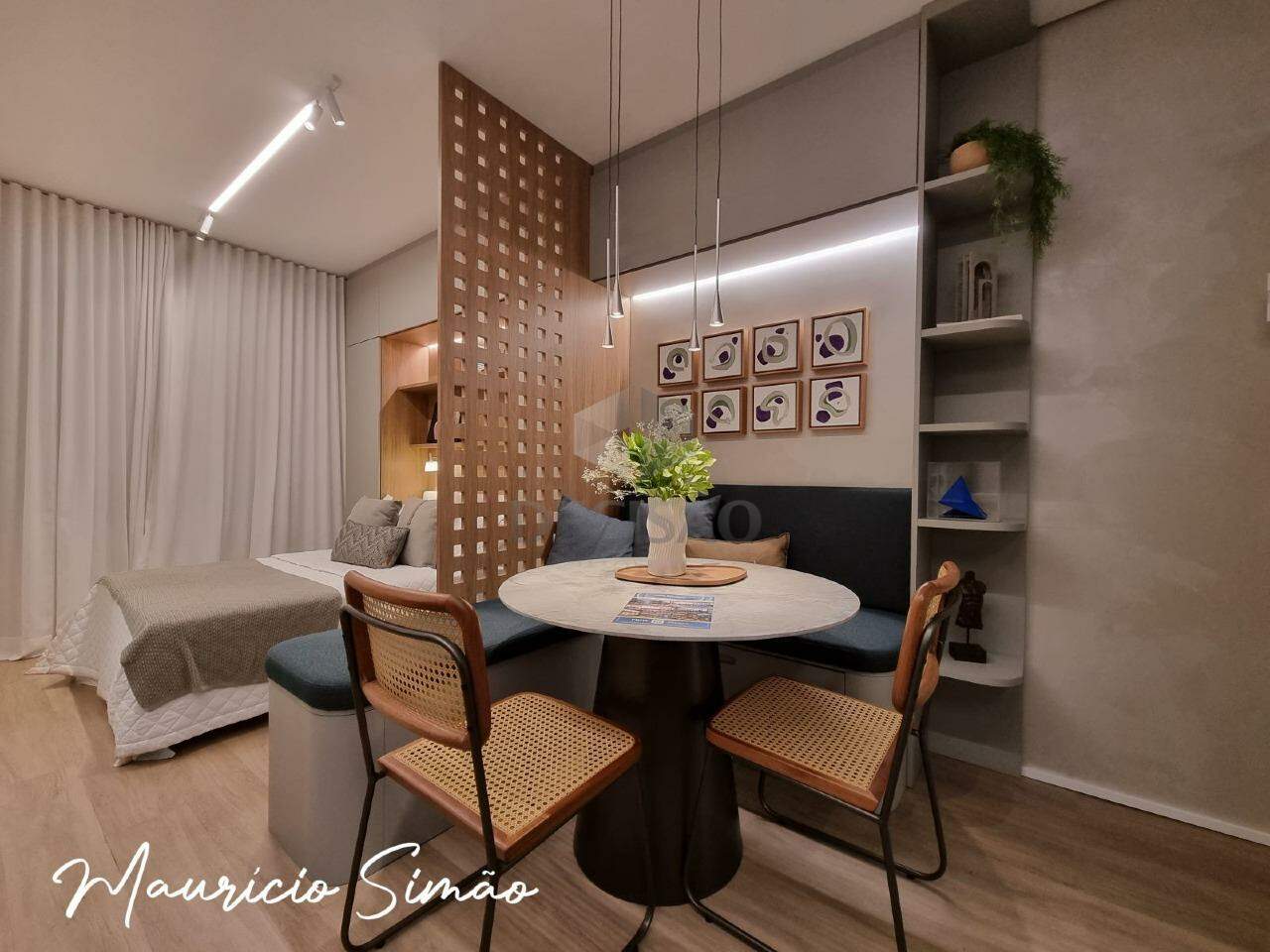 Apartamento 1 Quarto à venda no Centro: 