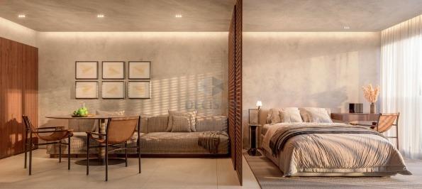 Apartamento 1 Quarto à venda no Cidade Jardim: 