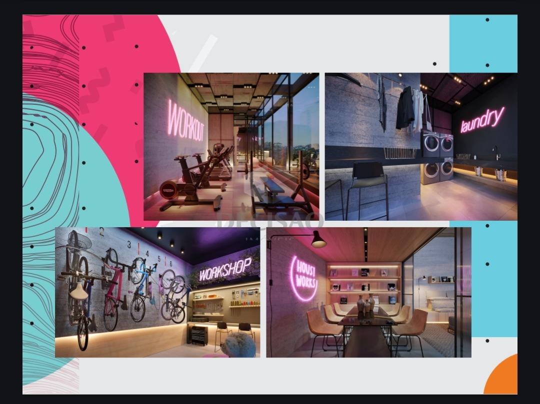 Apartamento 1 Quarto à venda no Lourdes: 