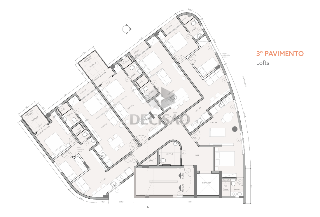 Apartamento 1 Quarto à venda no Santa Lucia: 