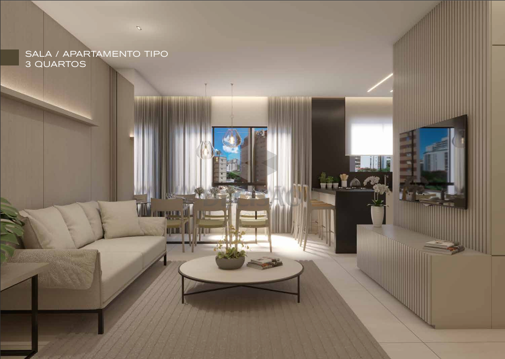 Apartamento 3 Quartos à venda no Sion: 