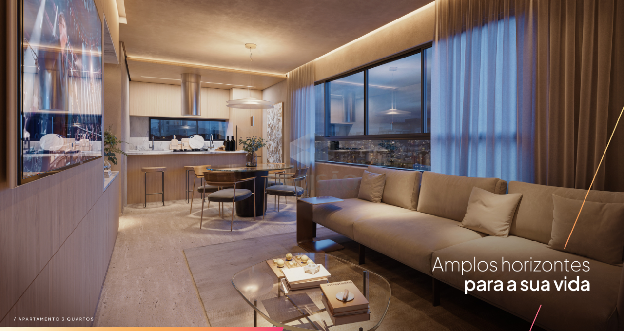 Apartamento 1 Quarto à venda no Savassi: 