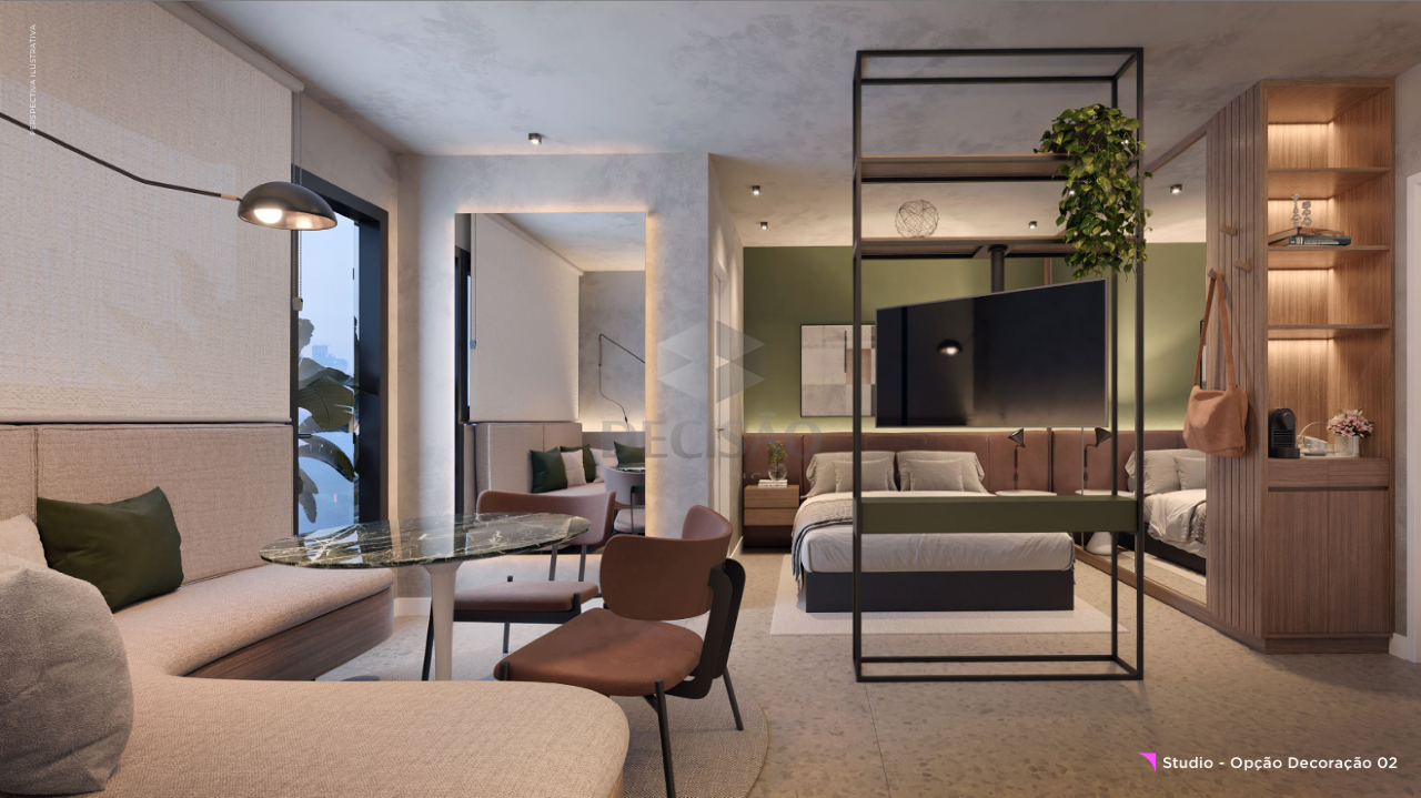 Apartamento 1 Quarto à venda no Funcionarios: 