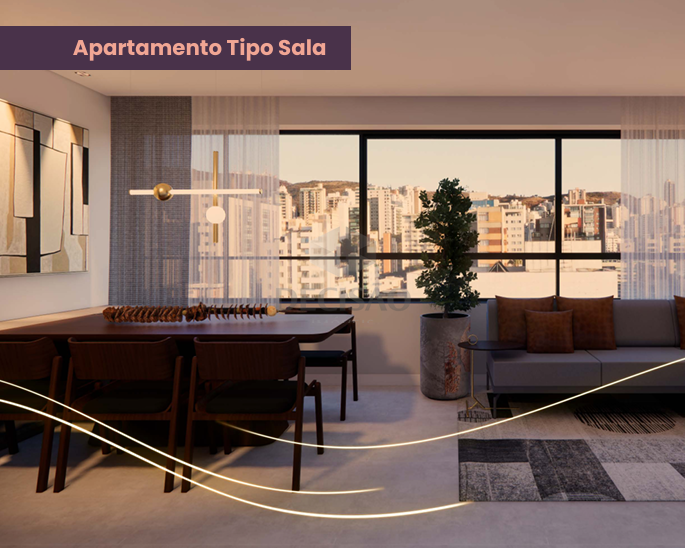 Apartamento 3 Quartos à venda no Sion: 