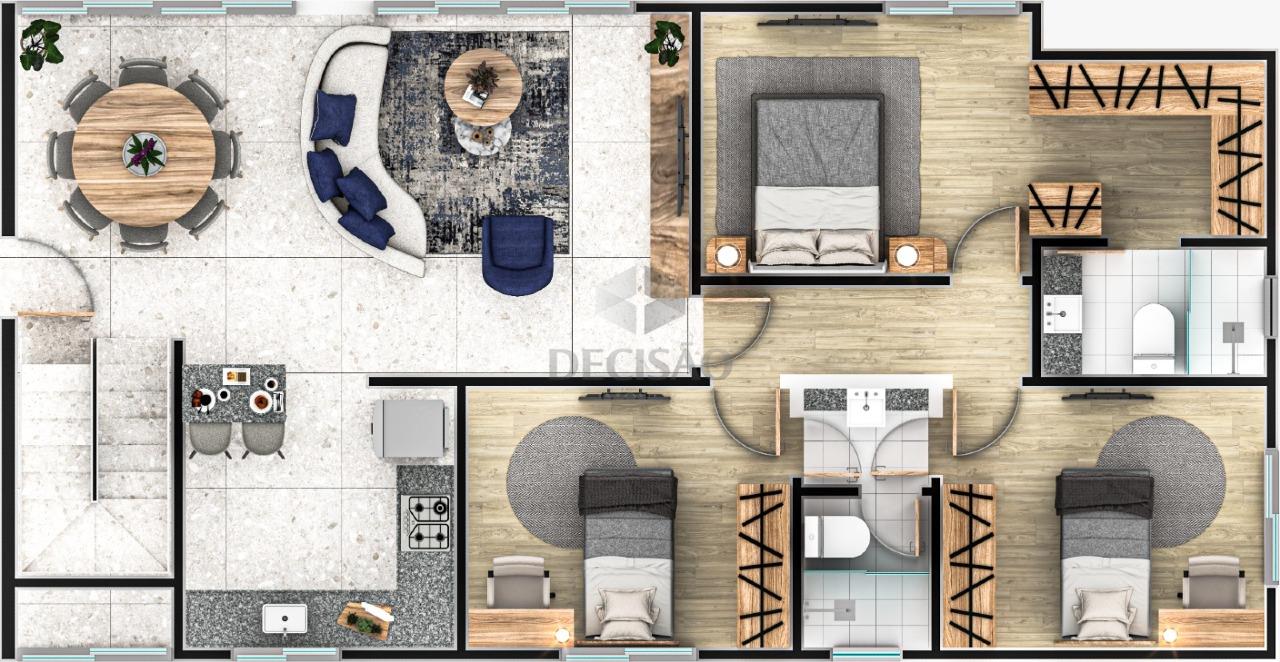 Apartamento 3 Quartos à venda no Padre Eustaquio: 