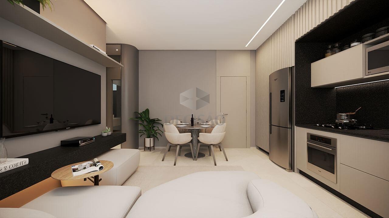 Apartamento 2 Quartos à venda no Lourdes: 