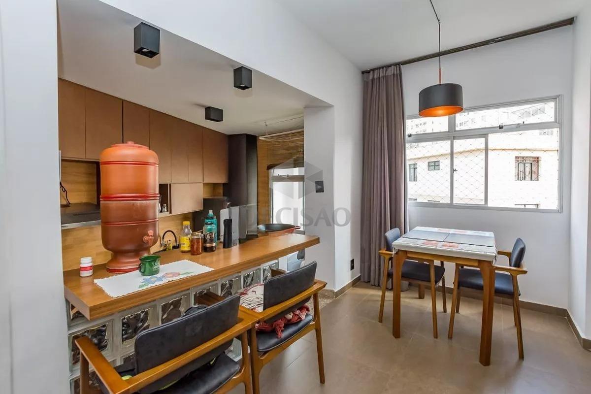 Apartamento 1 Quarto à venda no Coraçao de Jesus: 