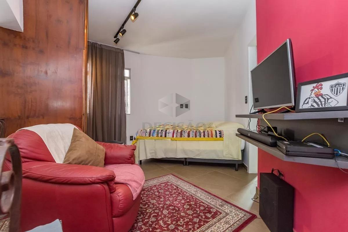 Apartamento 1 Quarto à venda no Coraçao de Jesus: 