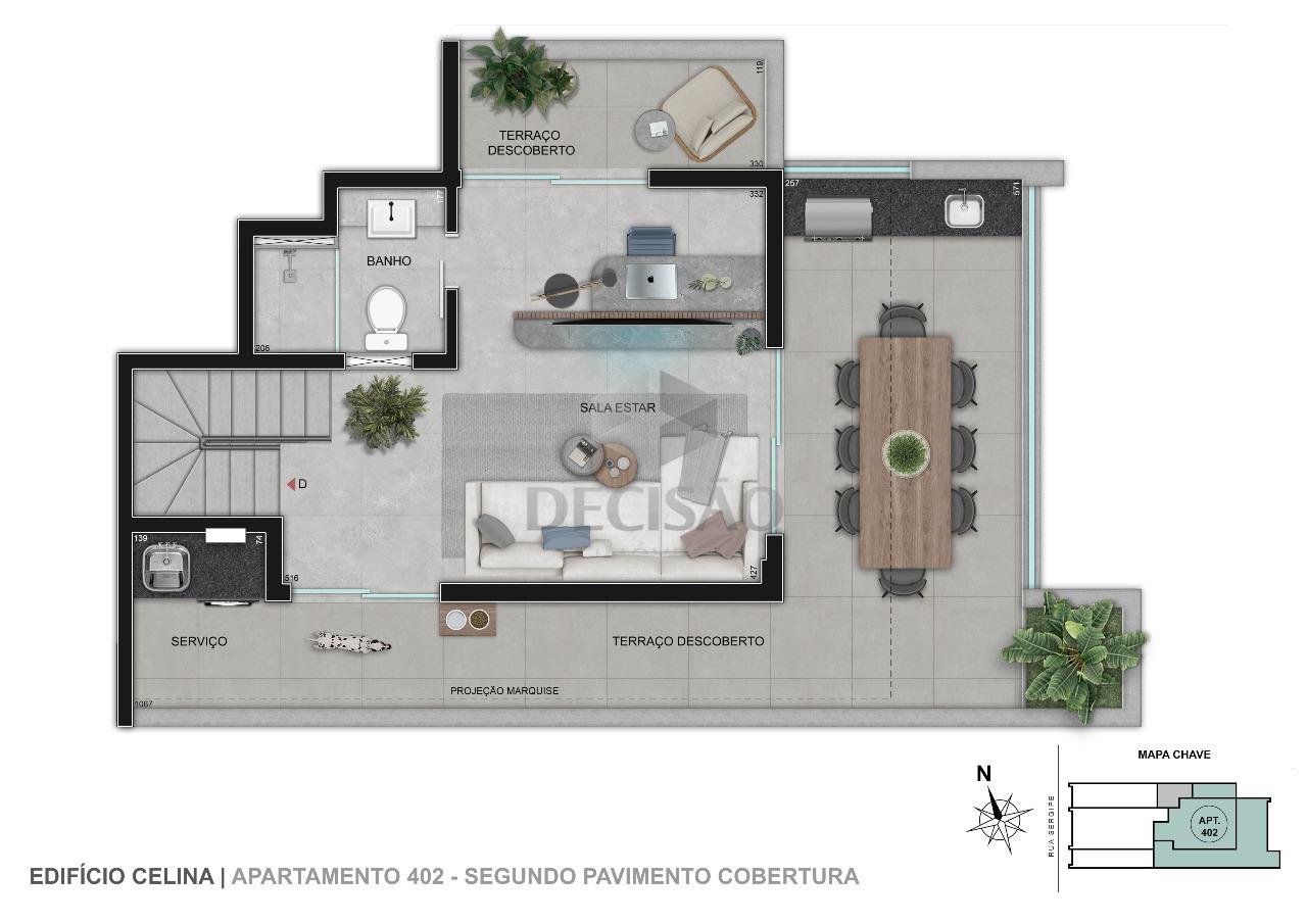 Apartamento 2 Quartos à venda no Funcionarios: 