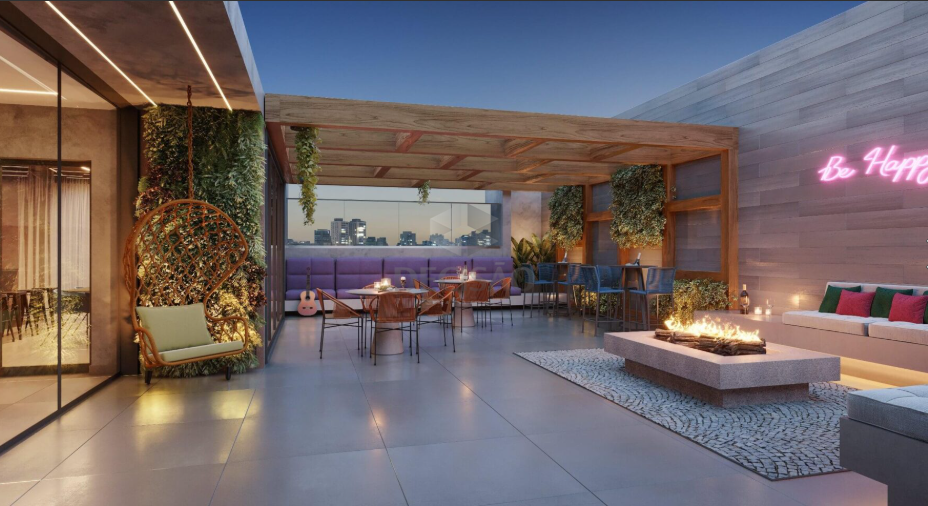 Apartamento 1 Quarto à venda no Lourdes: 