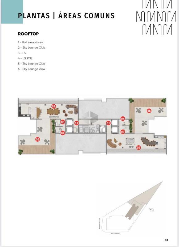 Apartamento 1 Quarto à venda no Vila da Serra: 