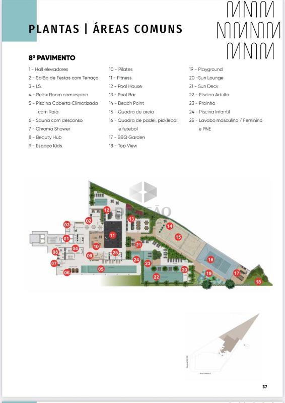 Apartamento 1 Quarto à venda no Vila da Serra: 