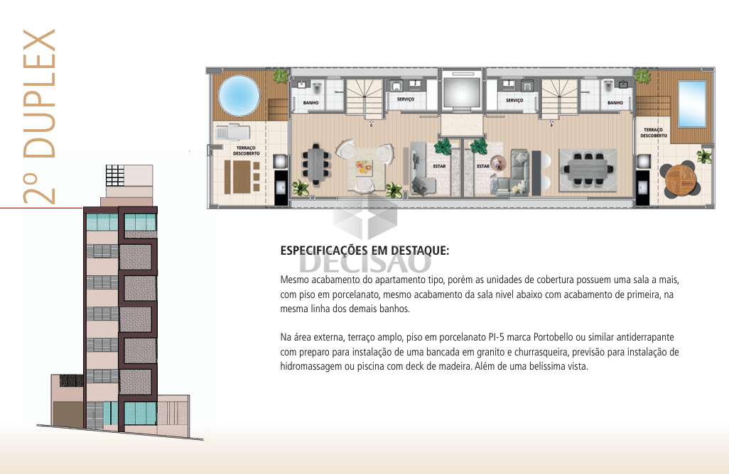 Área privativa à venda no Serra: 