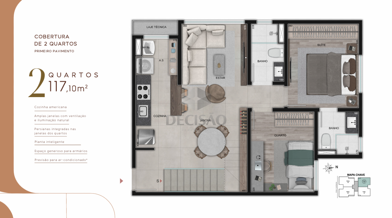 Apartamento 2 Quartos à venda no Serra: 