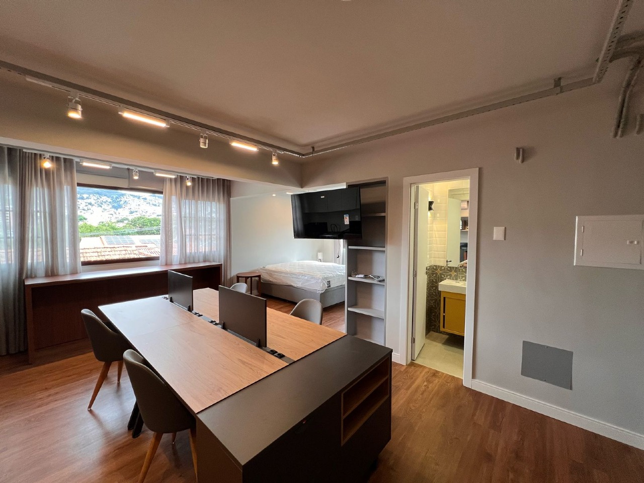 Apartamento 1 Quarto para aluguel no Santa Tereza: 