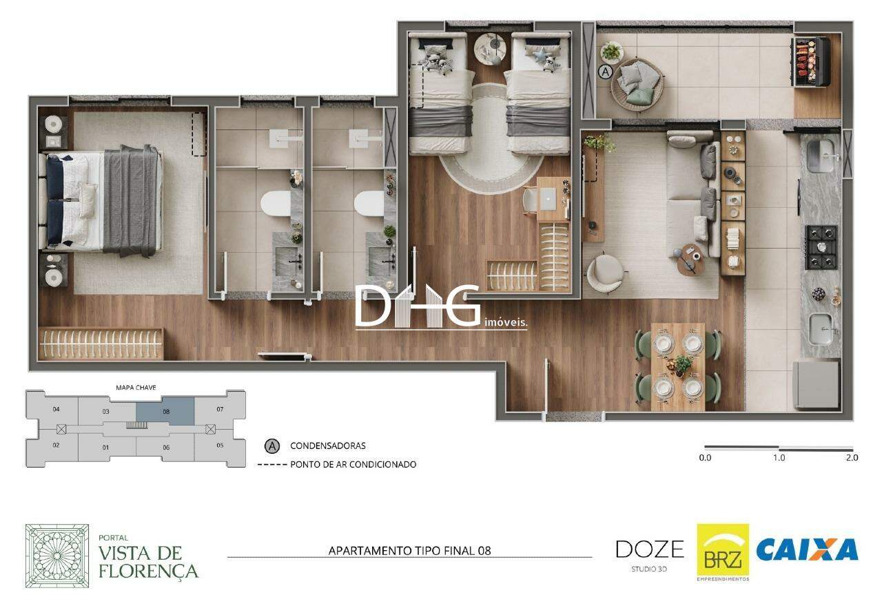 Apartamento à venda no Jardim Dos Calegaris: 