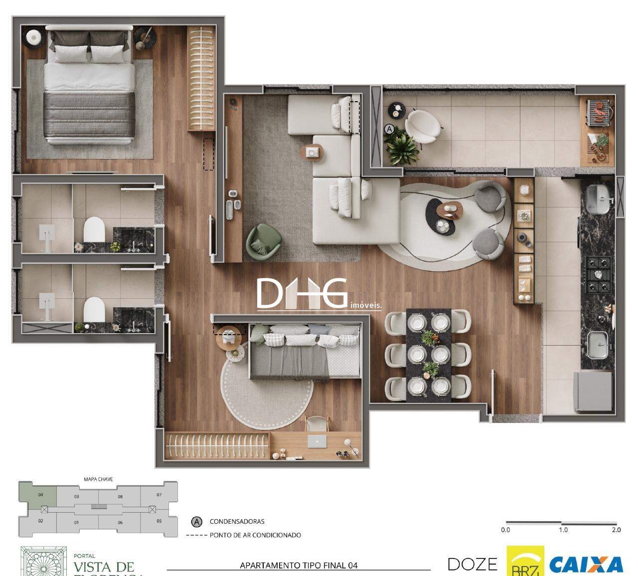Apartamento à venda no Jardim Dos Calegaris: 