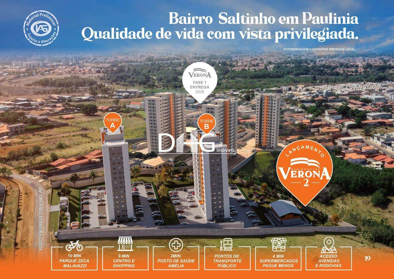 Apartamento à venda no Saltinho: 
