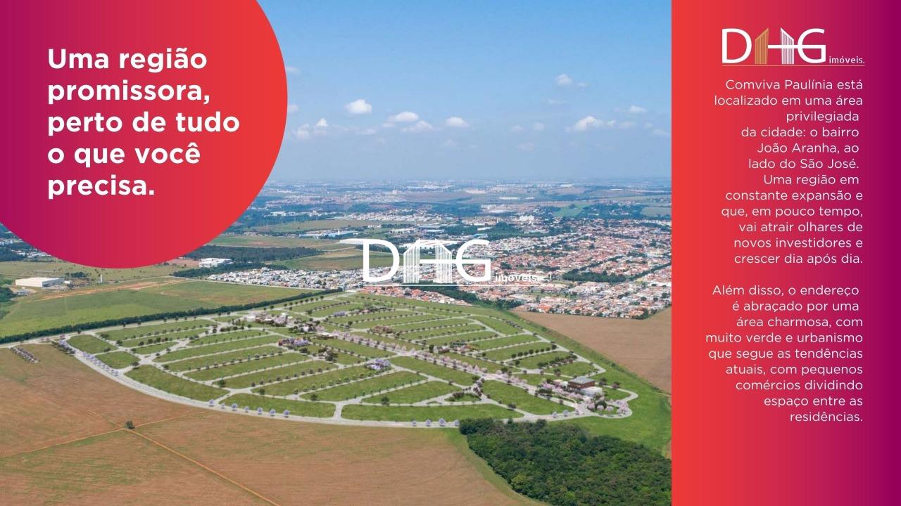 Terreno à venda no COMVIVA Paulínia: 