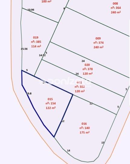 Terreno à venda no Centro: 