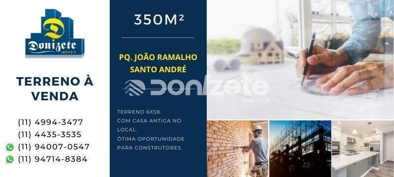 Terreno à venda no Parque João Ramalho: 