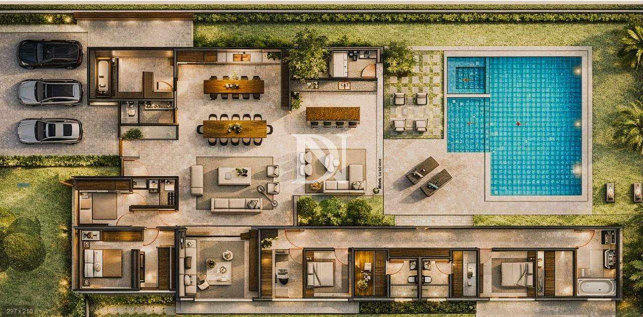 Casa em condomínio à venda no Condomínio Xapada Parque Ytu: 