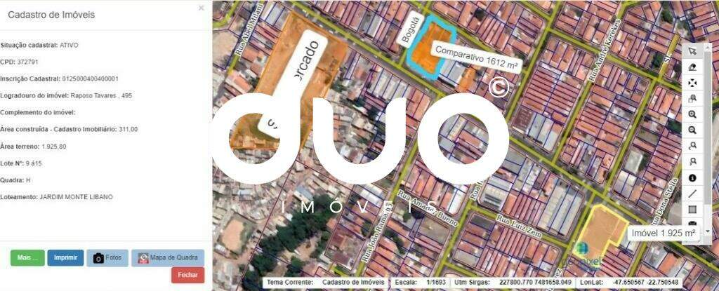 Terreno à venda no Paulicéia: 